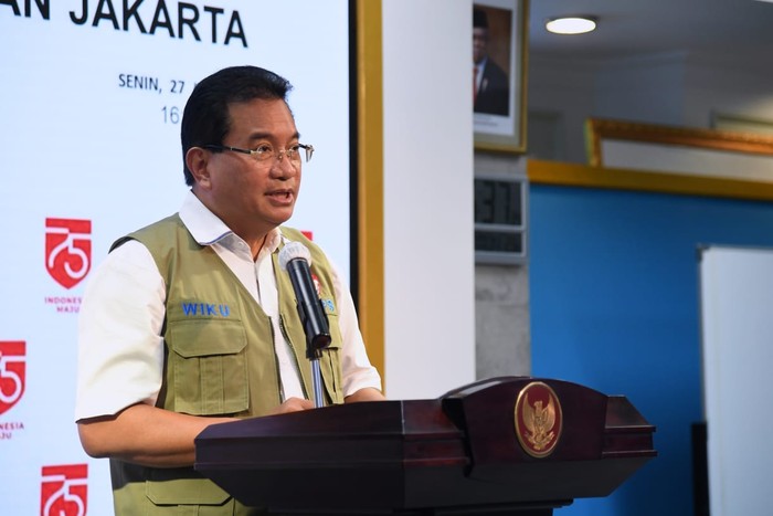 Jubir Satgas Penanganan COVID-19 Wiku Adisasmito.