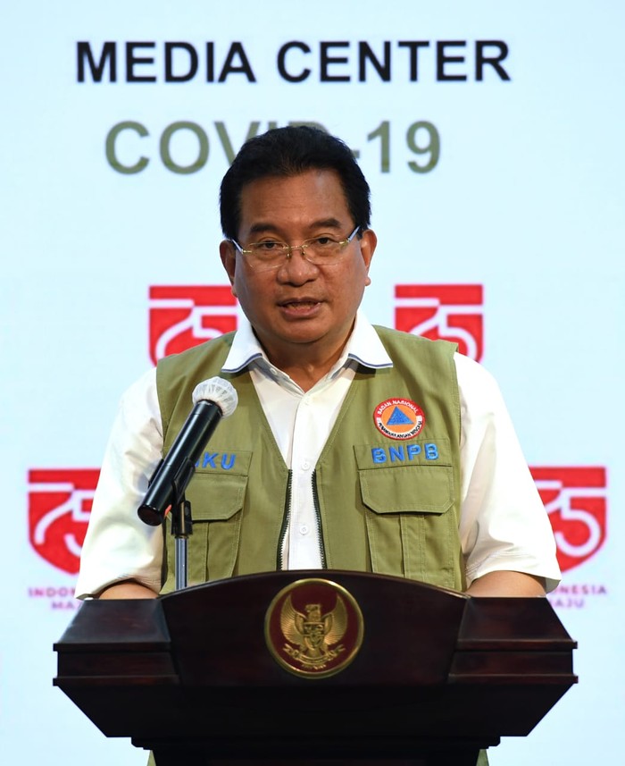 Jubir Satgas Penanganan COVID-19 Wiku Adisasmito.