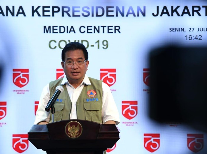 Jubir Satgas Penanganan COVID-19 Wiku Adisasmito.
