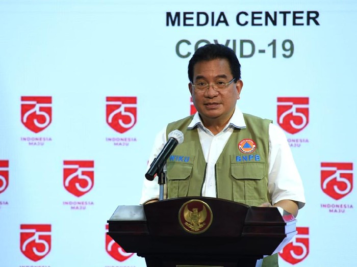 Jubir Satgas Penanganan COVID-19 Wiku Adisasmito.