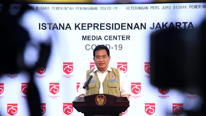 Jubir Satgas Penanganan COVID-19 Wiku Adisasmito.