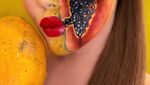 10 Body Painting Bertemakan Makanan Lezat Ini Bikin Lapar