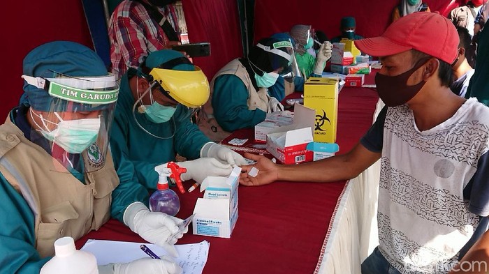 Dinkes Tulungagung Rapid Test Puluhan Pedagang Sapi