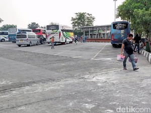 Puncak Mudik Idul Adha Diprediksi Malam Ini, Terminal Kalideres Sepi