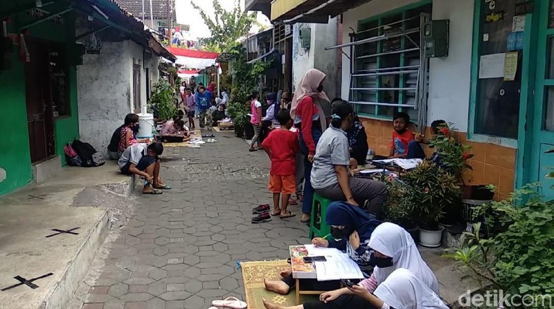 Kampung Wifi Yogyakarta Bantu Belajar Online