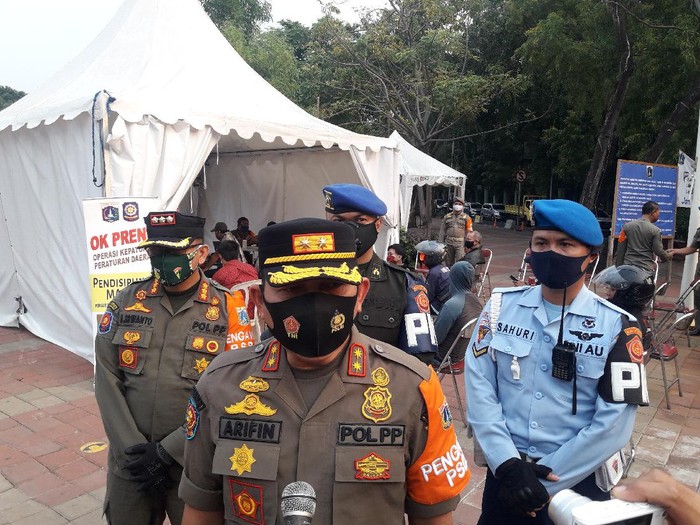 Kasatpol PP DKI Jakarta, Arifin.