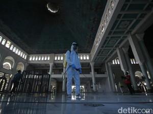 Ini Persiapan Masjid Al-Akbar Surabaya Jelang Salat Idul Adha Besok