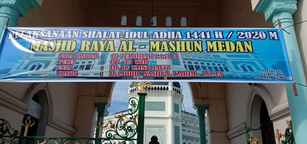 Masjid Raya Medan (Ahmad Arfah-detikcom)