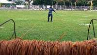 Pemerintah Kota Pekanbaru memperbolehkan umat islam melakukan shalat Id berjamaah namun dianjurkan digelar di lapangan terbuka dan menerapkan protokol kesehatan COVID-19. ANTARA FOTO/FB Anggoro.