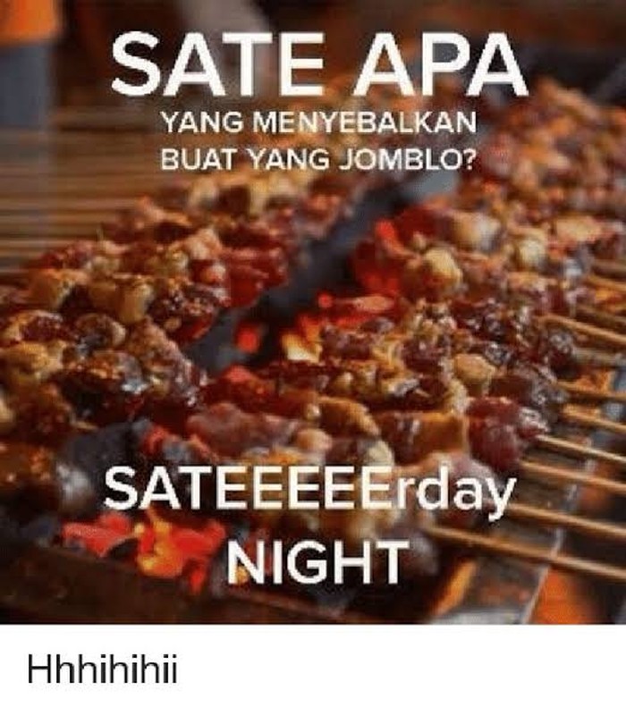 meme sate kambing