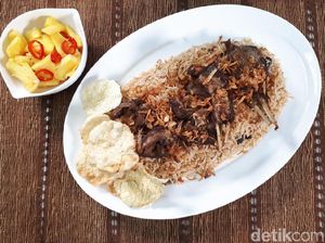 Resep Nasi Kebuli Kambing Praktis Pakai Rice Cooker
