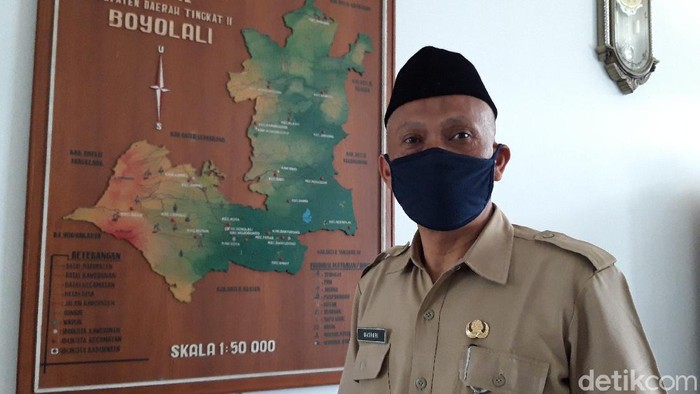 Sekda Boyolali, Masruri, Kamis (30/7/2020).