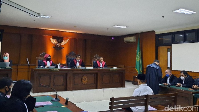 Sidang tuntutan pembina Pramuka Isfan Yoppy terdakwa kasus tragedi susur Sungai Sempor Sleman