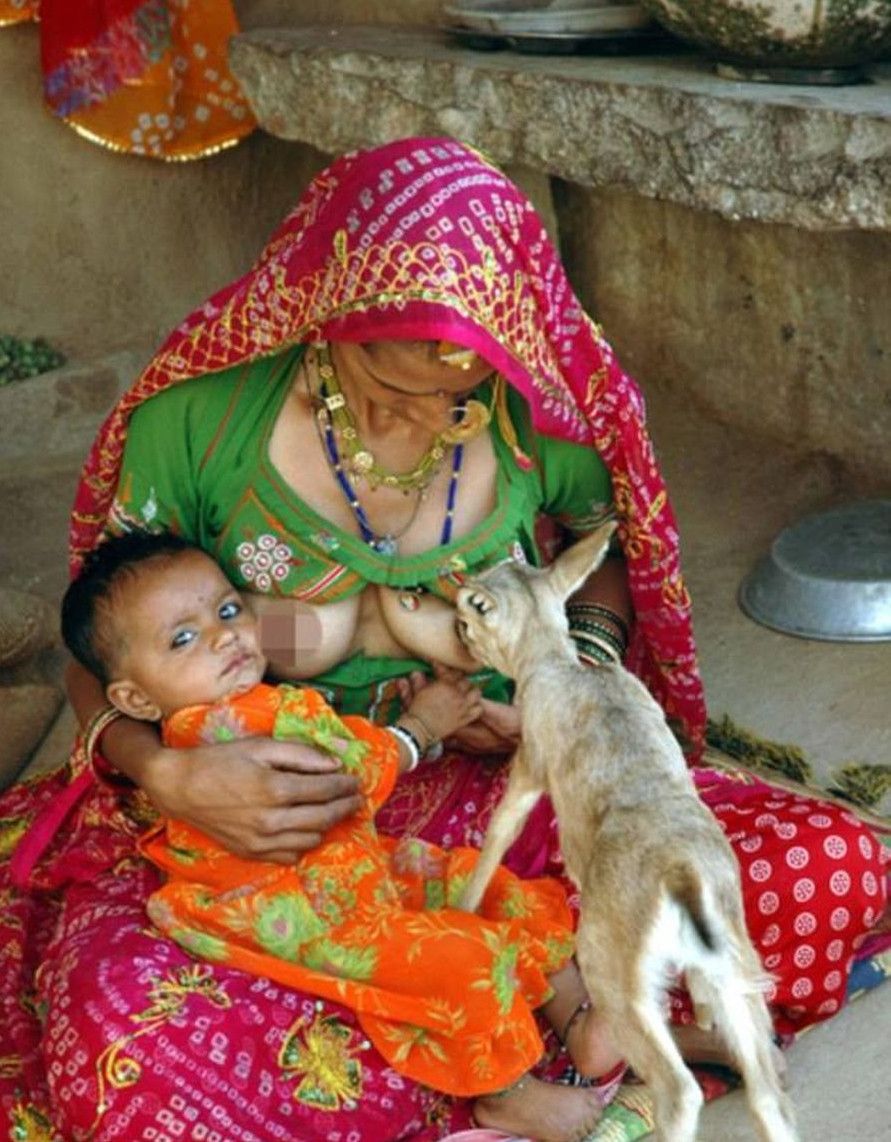 Kisah Ibu ibu yang Menyusui  Rusa