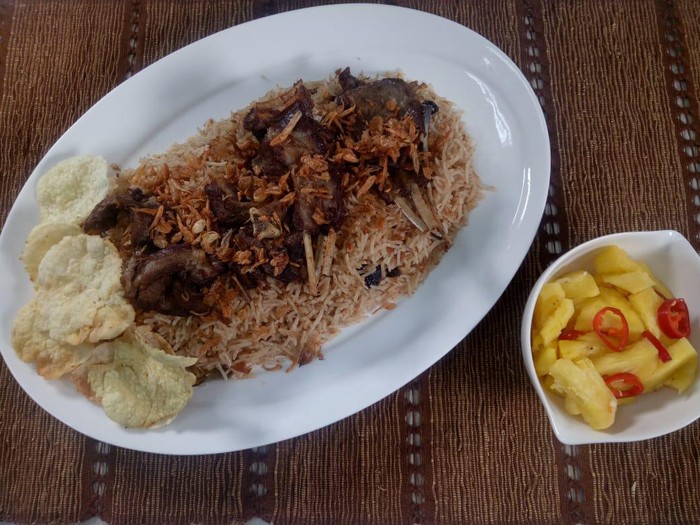 Tips membuat nasi kebuli