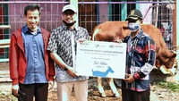 Penyaluran bantuan hewan kurban itu merupakan bentuk kepedulian Askrindo Syariah terhadap masyarakat yang membutuhkan.