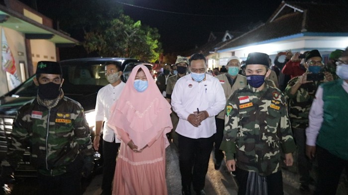 Etty Toyib tiba di Majalengka, Kamis malam (30/7/2020)