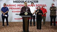 Menteri Sosial Juliari P Batubara mengatakan, masker kain berlogo HUT RI ke-75 yang disumbangkan oleh Rider ini sebagai upaya membantu pemerintah mencegah penyebaran COVID-19 sekaligus simbol jelang peringatan hari kemerdekaan Indonesia.