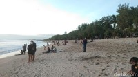 Sunset Pantai Kuta memang terkenal indah. (Angga Riza/detikcom)