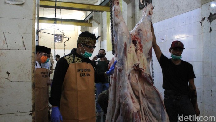 Pengalaman baru Bupati Bandung sembelih hewan kurban di rumah potong hewan