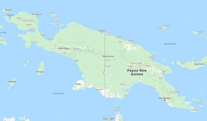 Ilustrasi Pulau Papua