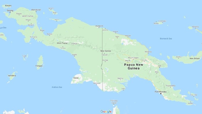Ilustrasi Pulau Papua