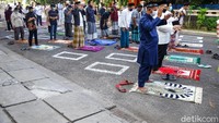 Salat Idul Adha berlangsung khusyuk.