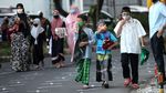 Terapkan Protokol Kesehatan, Begini Suasana Salat Id di Masjid Al Barkah Bekasi