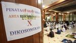 Terapkan Protokol Kesehatan, Begini Suasana Salat Id di Masjid Al Barkah Bekasi