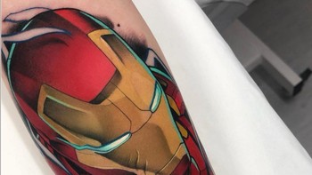 Iron Man. (Foto: Instagram/ikostattoo)