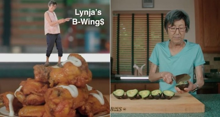 Video TikTok Nenek Lynja masak