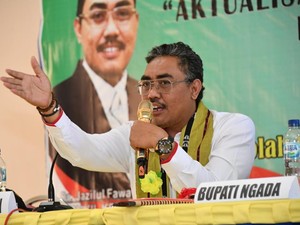 Wakil Ketua MPR Sosialisasi 4 Pilar ke Stiper Flores