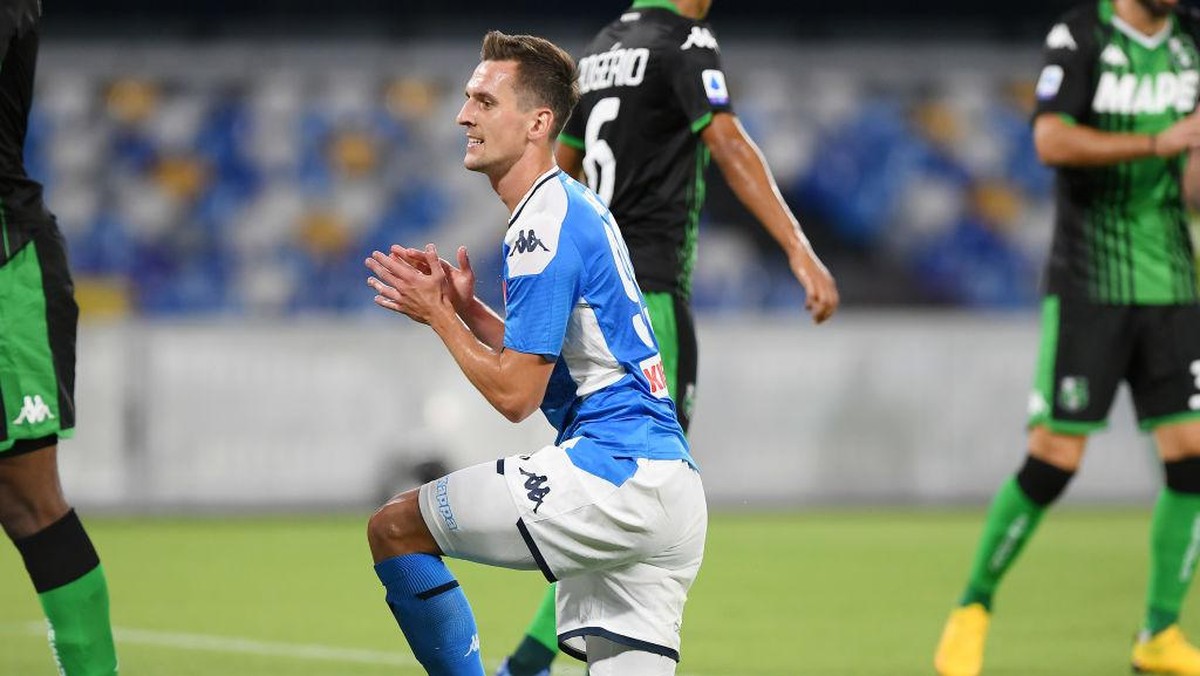 Arkadiuzs Milik siap dilego Napoli asal harganya sesuai (Getty Images/Francesco Pecoraro)