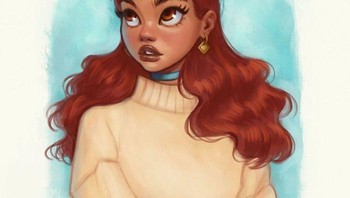 Ia membuat karya menarik dengan meggambarkan karakter hewan di film Disney menjadi wanita cantik. Foto: Boredpanda