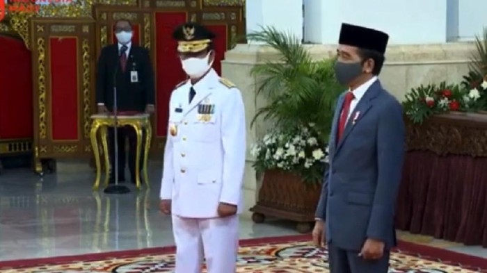 Video Gubernur Baru Kepri Positif Covid-19 Usai Dilantik Jokowi