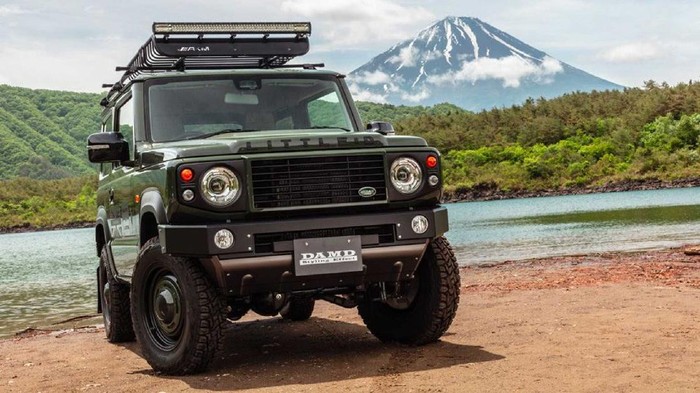 Body kit bergaya Land Rover Defender untuk Suzuki Jimny