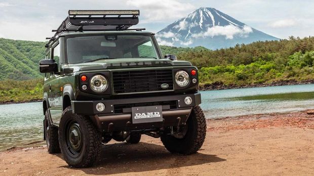 Body kit bergaya Land Rover Defender untuk Suzuki Jimny