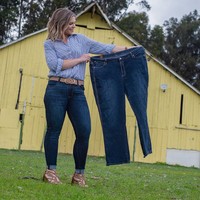 Inilah penampilan Kiah sekarang. Dari wanita yang ukuran tubuhnya size 20 menyusut jadi size 6. Foto: Instagram/@kiah_twisselman