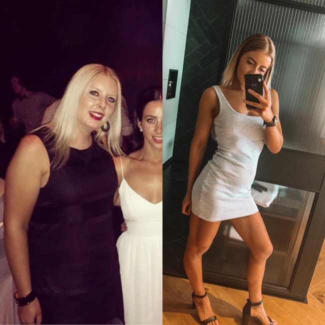 Karena perceraian, Kirsten menjadi depresi. Salah satu cara mengatasi depresinya adalah dengan mengubah gaya hidupnya.  Kirsten menjalani program bootcamp dengan menurunkan kalori.  Foto: dok. Instagram