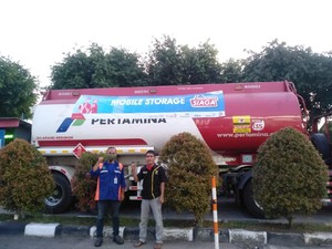 Jaga Pasokan BBM Saat Arus Balik, Pertamina Siapkan Mobile Storage