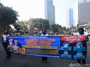 Pemprov DKI: Penerapan Ganjil Genap Bentuk Rem Darurat Saat PSBB Transisi