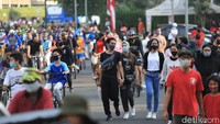 Diketahui, Hari bebas kendaraan bermotor (HBKB) atau car free day (CFD) di kawasan Bundaran HI, Jakarta Pusat, belum diberlakukan sebagai salah satu upaya untuk mencegah penyebaran virus Corona.