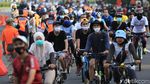 Tak Ada CFD, Warga Padati Bundaran HI di Minggu Pagi