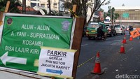 Terkait rekayasa Lalin ini, warga dihimbau mematuhi imbauan petugas di lapangan.