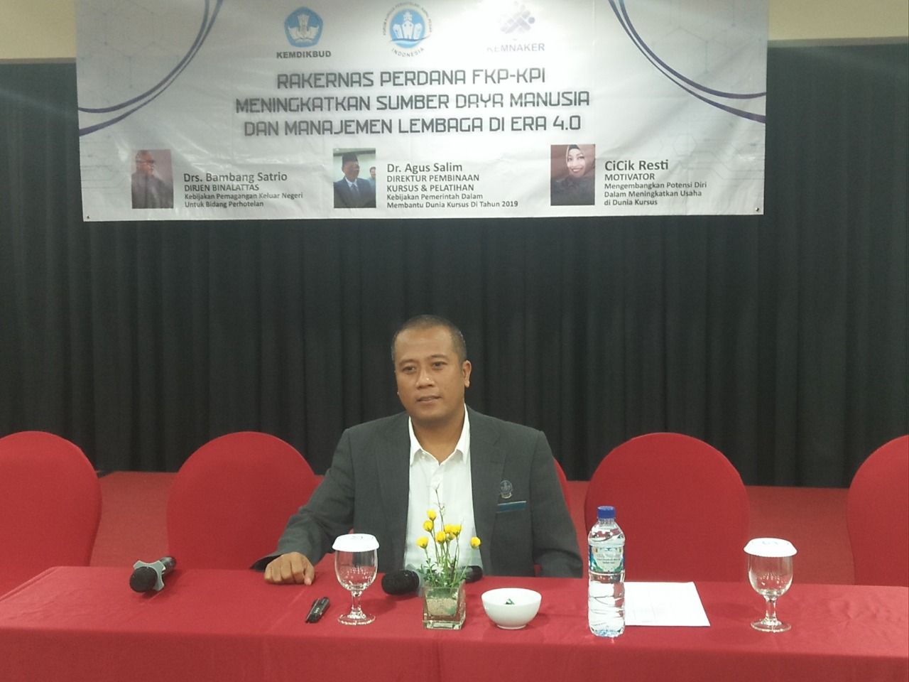 Bos Yayasan Nurhidayah pengusung Baby Method English dalam POP Kemendikbud, Irawan. (Dok pribadi)