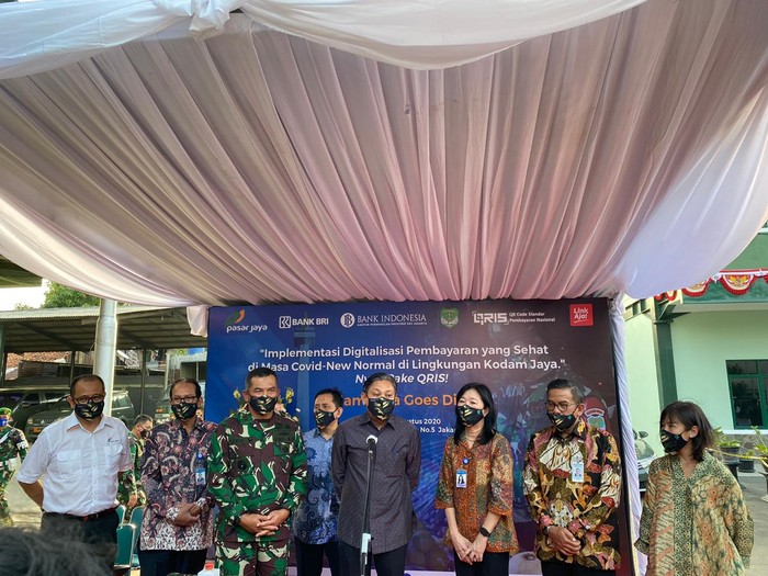 BRI turut mendorong Kodam Goes Digital yang salah satunya adalah digitalisasi pembayaran di lingkungan Kodam Jaya.