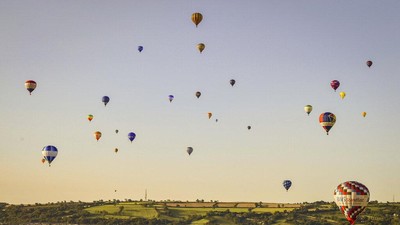 Festival Balon Udara Bristol Digelar Saat Pandemi