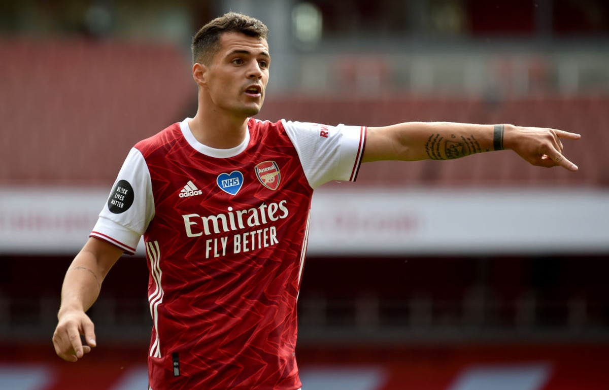 Pujilah Granit Xhaka (Getty Images/Pool)