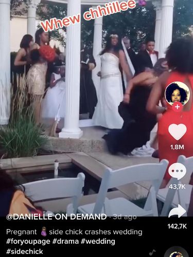 Insiden pernikahan di akun TikTok