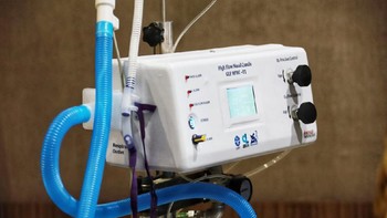 Salah satu yang duluan dikembangkan adalah ventilator hasil riset LIPI (dok BKKP Kemenristek/BRIN)